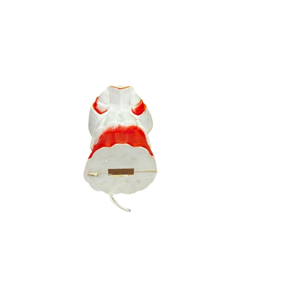 Vintage 50s 60s Christmas Choir Boy Plastic 3" Candle Holder ornament - Picture 5 of 5